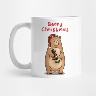 Beary Christmas Bear Santa Mug